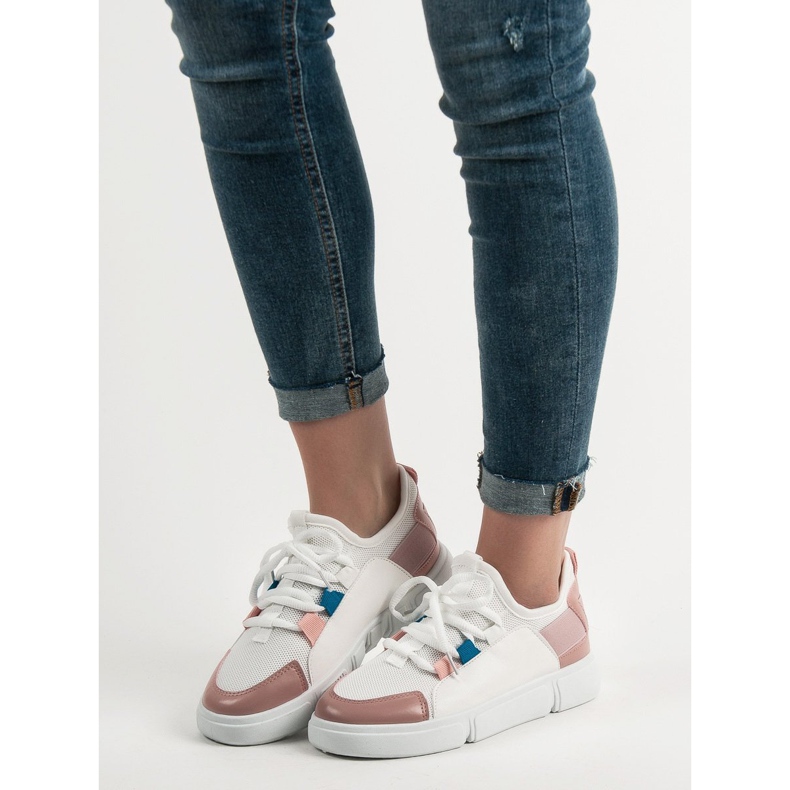 Renda Pantofi sport de alunecare alb 2