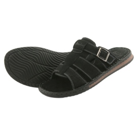 American Club American Men's Flip Flops Lightweight Podka06 Negru 4