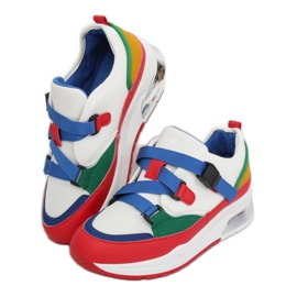 Pantofi sport colorate 8801 Albastru multicolor 2