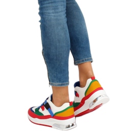 Pantofi sport colorate 8801 Albastru multicolor 3