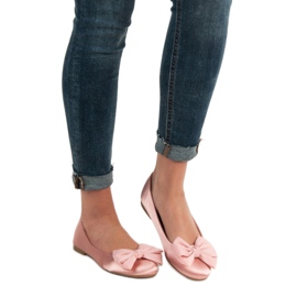 BELLAMILA Balerini din satin roz 1 BELLAMILA Balerini din satin roz 1