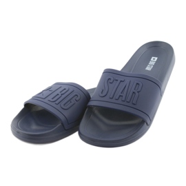 Papuci Big Star au profilat 174688 bleumarin albastru marin 3