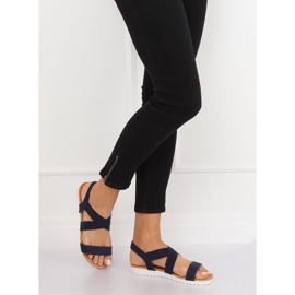 Sandale bleumarin pentru femei X565 Navy albastru marin 1