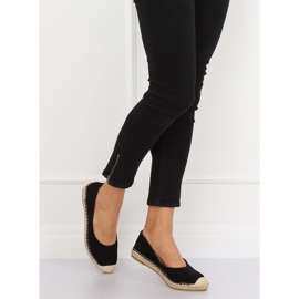 Espadrile negre de balerină N-2980 Negre negru 1