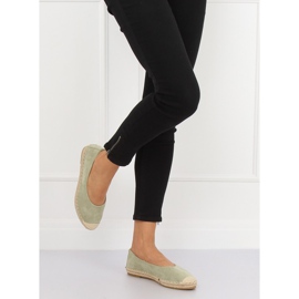 Espadrile cu balerină verde N-2980 L.GREEN 2 Espadrile cu balerină verde N-2980 L.GREEN 2