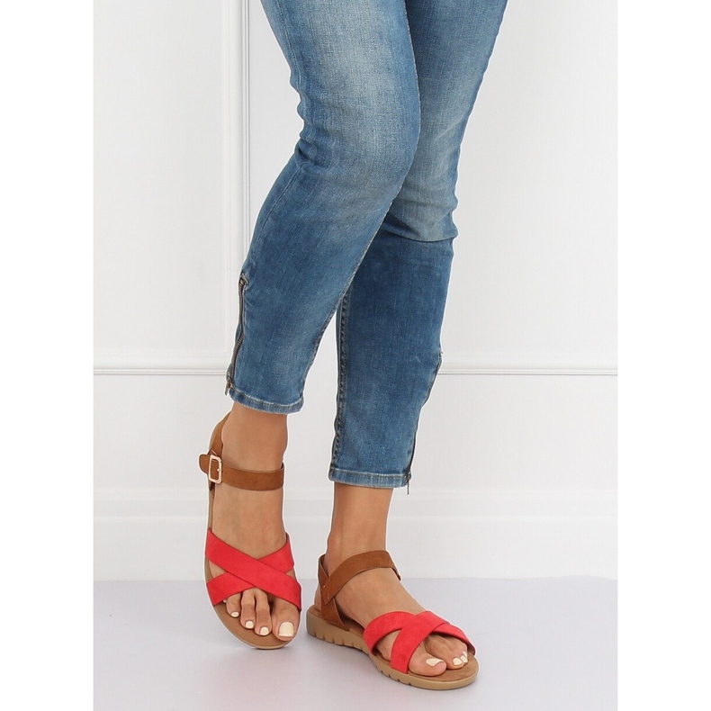 Sandale de damă roșii 999 Roșu 2 Sandale de damă roșii 999 Roșu 2