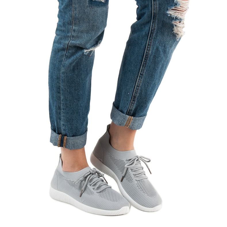 SHELOVET Pantofi sport de alunecare gri 2 SHELOVET Pantofi sport de alunecare gri 2