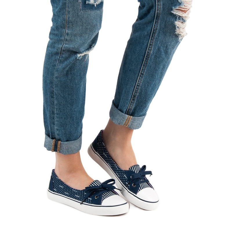 J. Star Adidași scăldați albastru marină 2