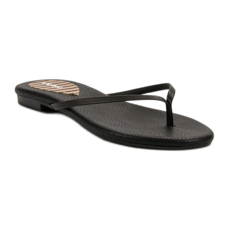 SHELOVET Flip-flops clasice negru 1