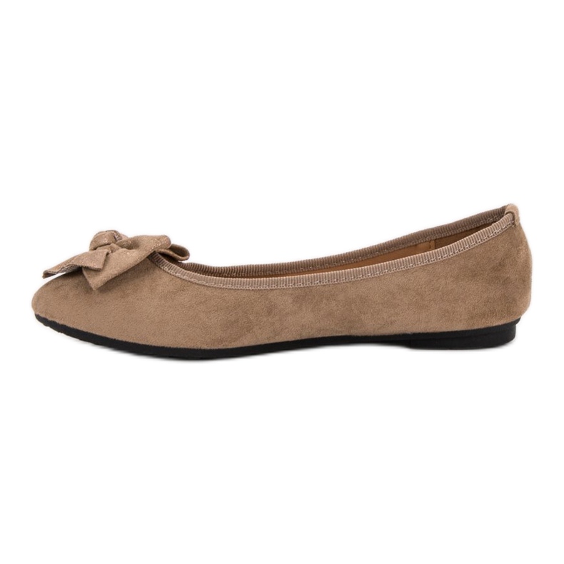 JESSY ROSS Balerină cu arc maro 2