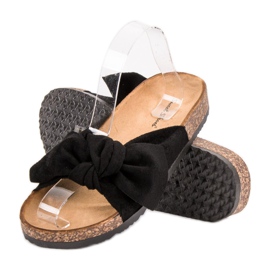 Sweet Shoes Papuci din piele negru 1 Sweet Shoes Papuci din piele negru 1