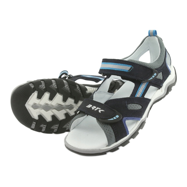 Sandale napi băieți Bartek 19176 bleumarin-gri albastru albastru marin 5