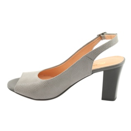 Sandale dama de exterior Espinto S274 gri 2