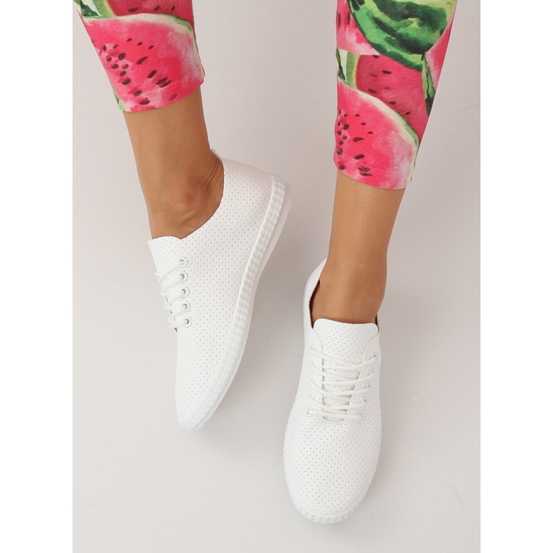 Adidași de damă albi B111-17 Allwhite 2