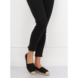 Espadrile negre pentru femei 4855 Negre negru 1