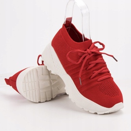 Tenisi Slip-On VICES roșu 1