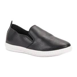 Renda Sliponi negri negru 1