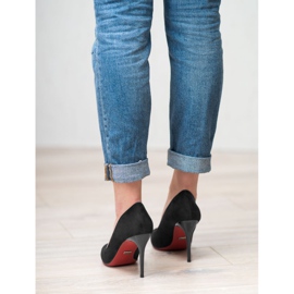 Jumex Tocuri din piele intoarsa negru 2 Jumex Tocuri din piele intoarsa negru 2