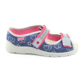 Încălțăminte pentru copii Befado 869Y134 albastru marin roz multicolor 1