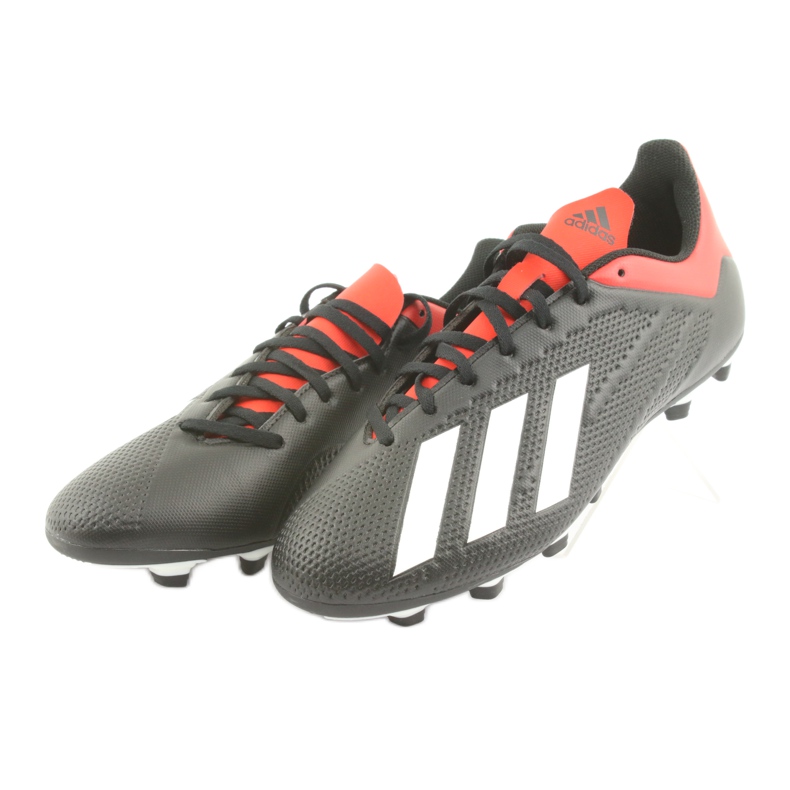 Ghete de fotbal Adidas X 18.4 Fg M BB9375 negru 3