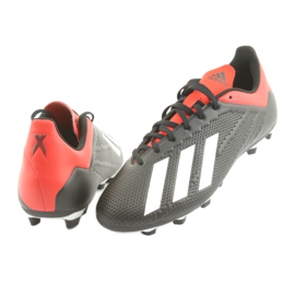 Ghete de fotbal Adidas X 18.4 Fg M BB9375 negru 4