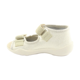 Pantofi pentru copii Befado galbeni 342P003 maro 2