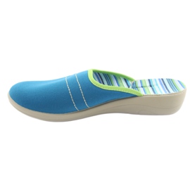 Pantofi de damă Befado pu 552D008 albastru verde 2