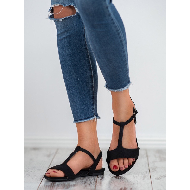 Evento Sandale casual negru 1
