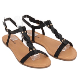Sandale dama negre S060071 Negre negru 1