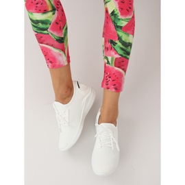 Pantofi sport albi 7762-Y Alb 2