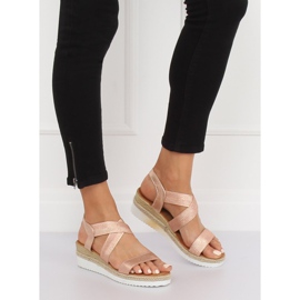 Sandale roz femei S81 Champagne 2 Sandale roz femei S81 Champagne 2