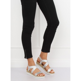 Sandale argintii pentru femei S81 Silver gri 1 Sandale argintii pentru femei S81 Silver gri 1