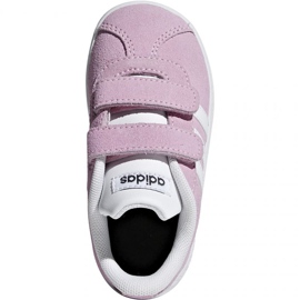 Încălțăminte pentru copii adidas Vl Court 2.0 Cmf I Trupnk F F36396 roz 2