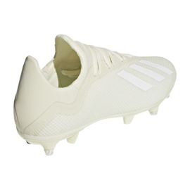 Ghete de fotbal Adidas X 18.3 Sg M D97851 alb alb 1