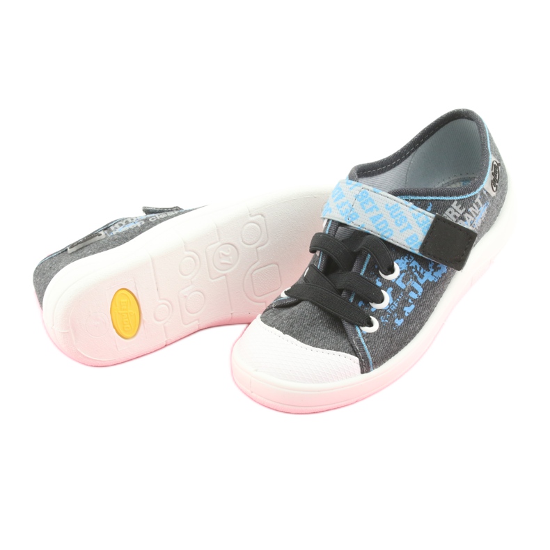 Încălțăminte pentru copii Befado 251X100 albastru gri 4