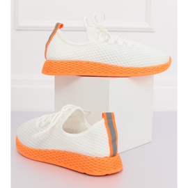 Pantofi sport portocaliu și alb NB283 Fluorescence Orange portocale 1