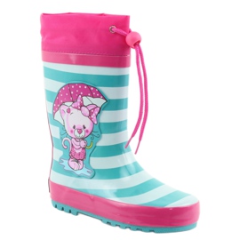 American Club ghete americane.Pisicuta dupa expozitie roz verde 1