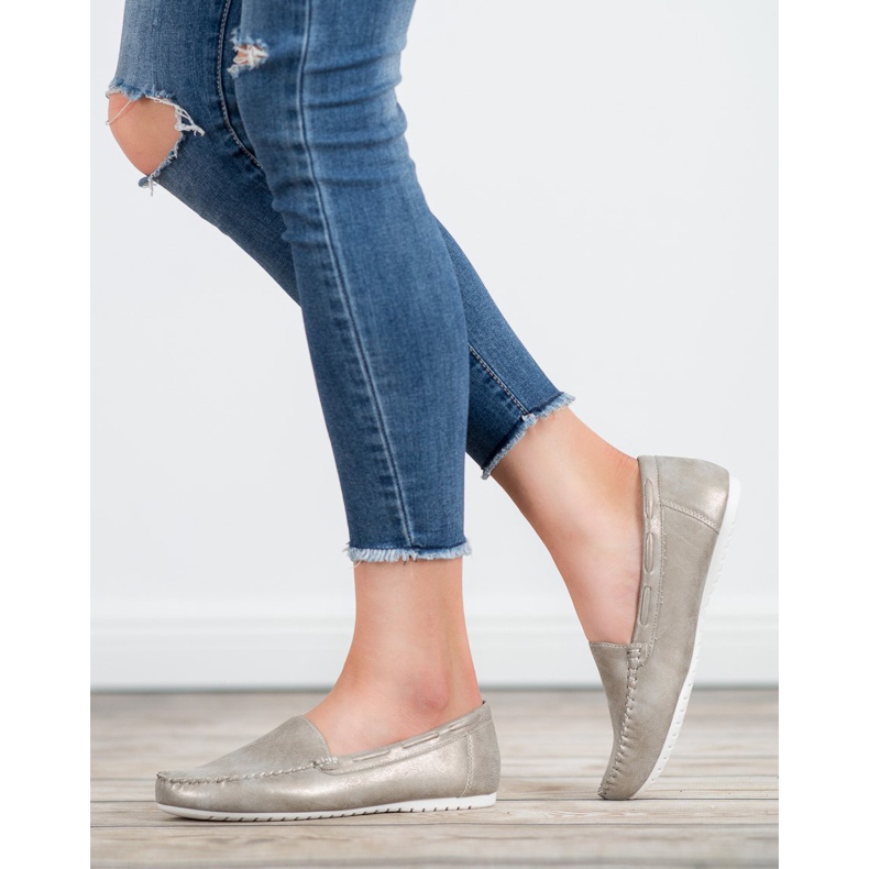 Goodin Mocasini confortabili gri 1