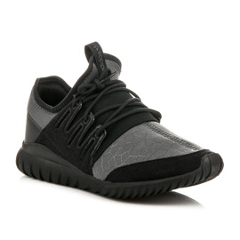 Adidas Tubular Radial J negru gri 1