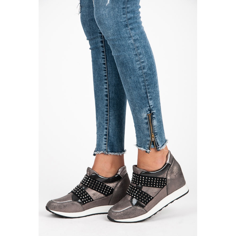 Kylie Adidași Rock Wedge violet 2