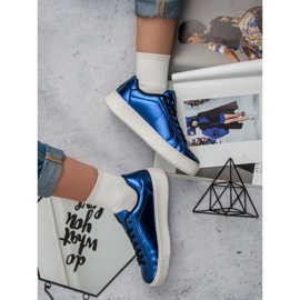 Kylie Adidași pe platformă albastru 5