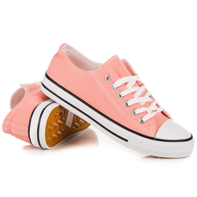 Adidași cu pudră roșu 1