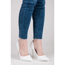 Seastar Tocuri înalte lăcuite sexy alb 1