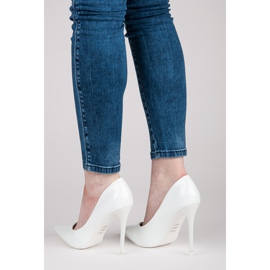 Seastar Tocuri înalte lăcuite sexy alb 2