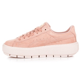 Puma Platform Trace WN`S roz galben 1