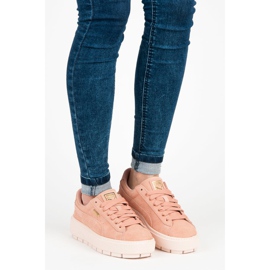 Puma Platform Trace WN`S roz galben 5
