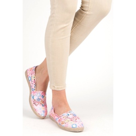 Seastar Espadrile în stil boho roz 1