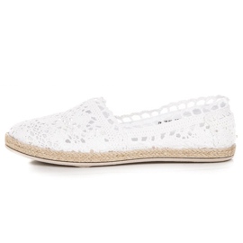 Seastar Espadrile din dantelă albă 2