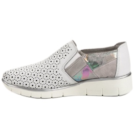 Filippo Pantofi albi Slip On 2
