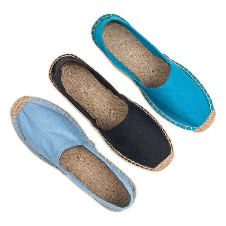 Espadrile albastre albastru 2